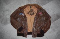 GIPSY Herren Flieger Biker Motorrad Leder Jacke Mantel XL NEU Niedersachsen - Nordhorn Vorschau