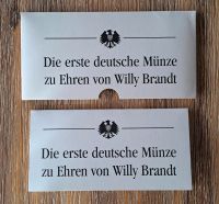 Willy Brandt 2€ Münzset im Blister 1994 Friedrichshain-Kreuzberg - Friedrichshain Vorschau