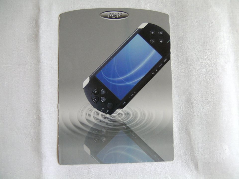 Sony PSP MOVIE DOCK ,“wePlay-Gehirn-Fitness für PSP“, PSP – Hülle in Lohmar