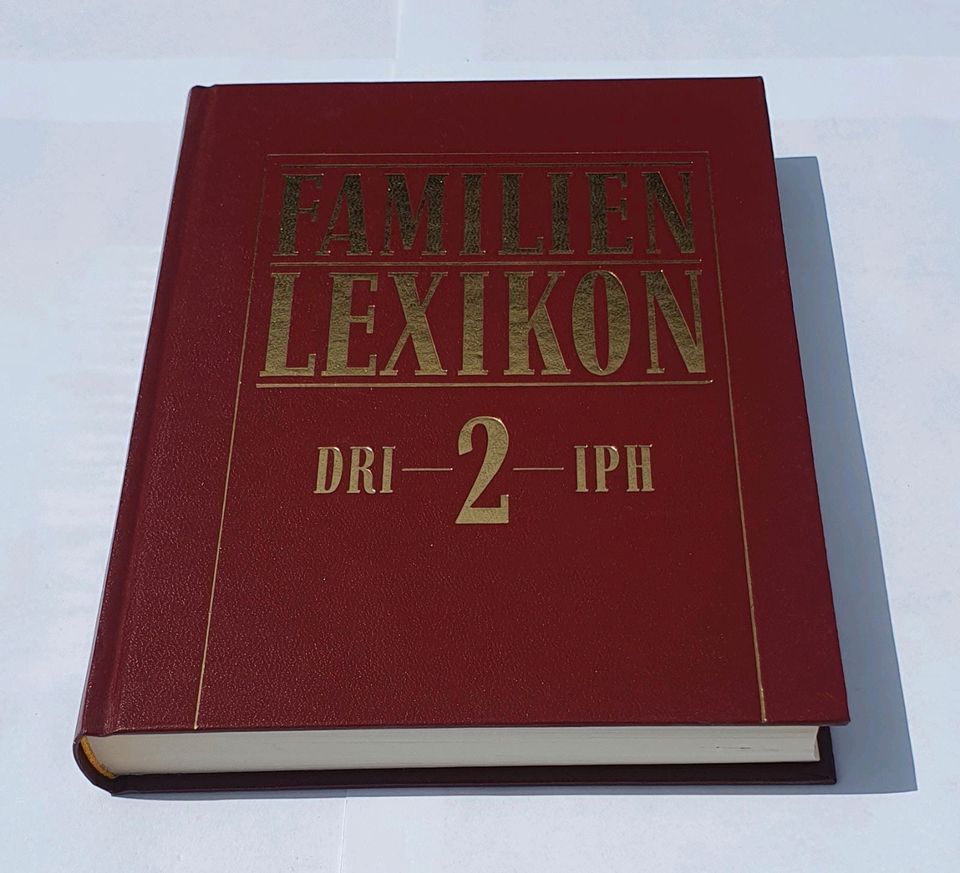 Familienlexikon, Familienlexika A - Z, Buch, Bücher in Pöttmes