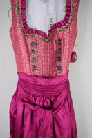 NEU Dirndl 34 S Tracht Oktoberfest Wiesn pink Kleid Bayern - Poing Vorschau