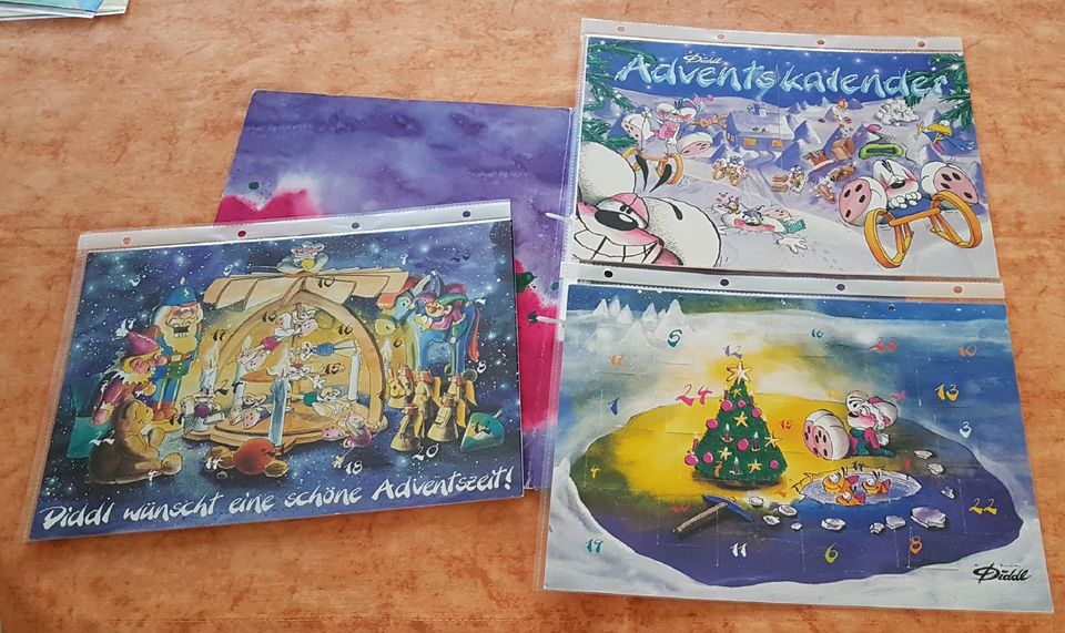 Diddl-Set*Schnellhefter-Stundenplan-Adventskalender-Stickerposter in Kreuzau