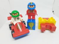 Lego Duplo Rennwagen mir Fahrer, rot und Ersatzfahre Hessen - Offenbach Vorschau