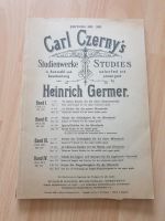 Carl Czerny studienwerke Heinrich Germer Baden-Württemberg - Mannheim Vorschau