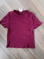 H&M kurzes T-Shirt für Damen Größe S Mädchen bordeaux Niedersachsen - Calberlah Vorschau