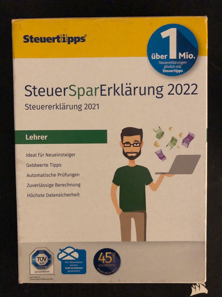 SteuerSparErklärung 2022 Lehrer in Salzwedel