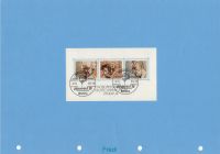 Briefmarkenblock 16 Nobelpreis Stempel Oktoberfest 4.10.1980 #1 Bayern - Münsing Vorschau