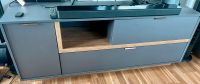 Elegantes Grau: TV Board mit Holzapplikation Kein Ikea Hessen - Butzbach Vorschau
