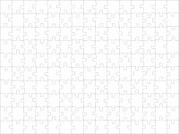 Laser DXF / SVG Datei für ein Puzzle 200 x 150 mm mit 150 Teilen Baden-Württemberg - Östringen Vorschau