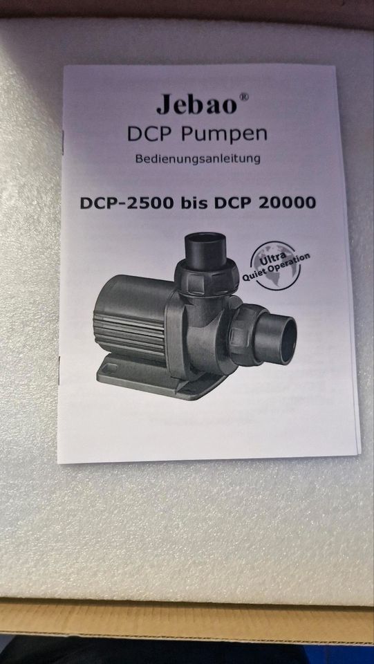 Jebao DCP 15000 Rückförderpumpe Aquarium Meerwasser in Schwerin