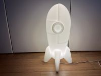 Rocket Lampe Elfabase LED Raketenlampe 46cm mit Farbwechsel fernb Stuttgart - Weilimdorf Vorschau