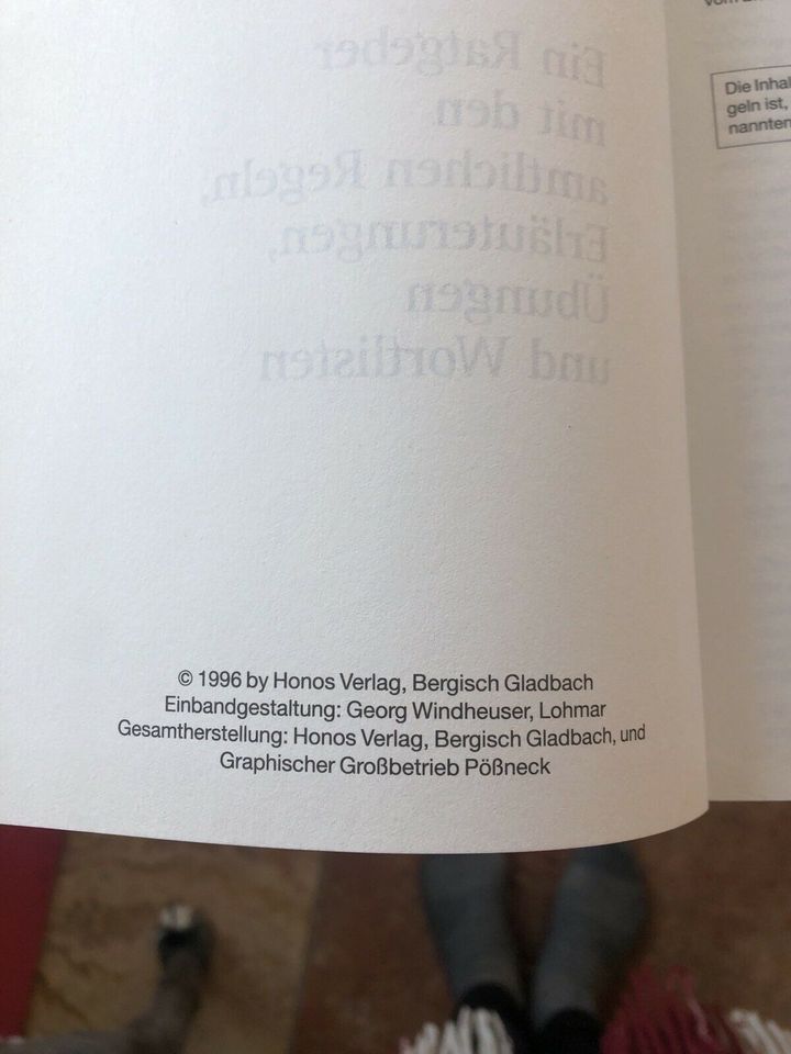 Buch Deutsch Die Neue Rechtschreibung Neu Rargeber Schulbuch Top in Salzwedel