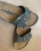 Palado Schlappen Lack Pantolette 39 Sandale Sommer Schuh Nordrhein-Westfalen - Oberhausen Vorschau
