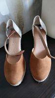 Espadrilles/Sandalen braun beige Gr.40 Nordrhein-Westfalen - Neuss Vorschau