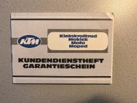 KTM Kundendienstheft NEU Nordrhein-Westfalen - Eitorf Vorschau