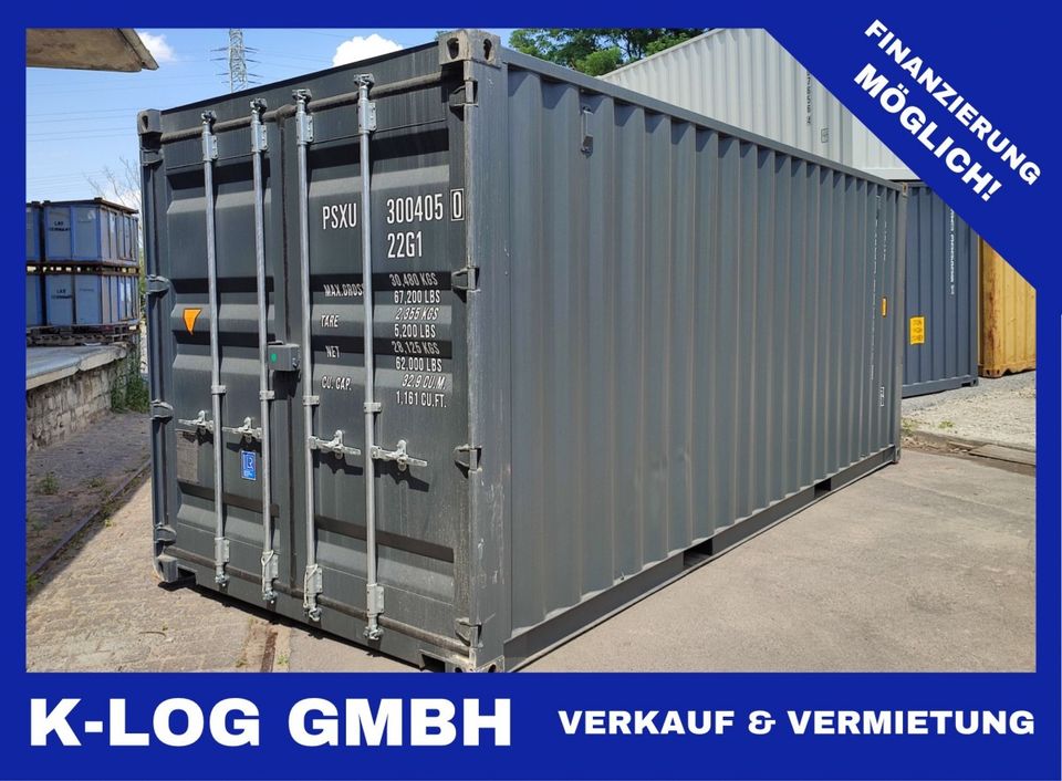 ✅ 20 Fuß Seecontainer !! Neu !! ✅  in NÜRNBERG ✅  2500€ netto in Nürnberg (Mittelfr)
