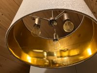 hochwertige Deckenlampe in gold mit Vintage Leuchtmittel Kreis Ostholstein - Scharbeutz Vorschau