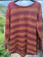 gemütlicher rot-orangener Pulli, leuchtende Farben! Gr. 48/50 Schleswig-Holstein - Altenholz Vorschau