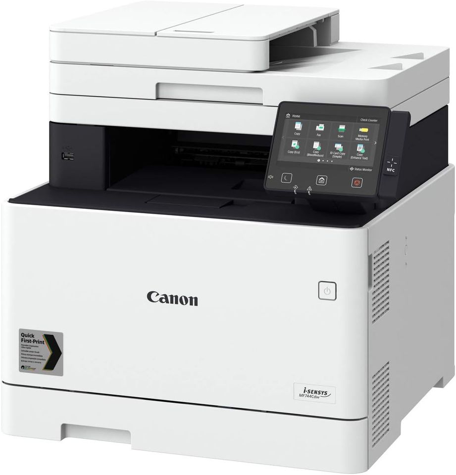 CANON Multifunktionsdrucker i-SENSYS MF744Cdw Laser Farbe Fax in Weismain