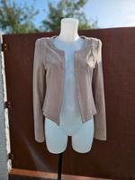 WIE NEU ! COMMA LEDERJACKE WILDLEDER BRAUN TAUPE 34 Baden-Württemberg - Achern Vorschau