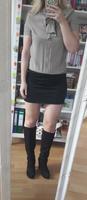 Kookai Blusenkleid Schleife chick 40 Seide Kleid Rock sexy feiern Niedersachsen - Loxstedt Vorschau