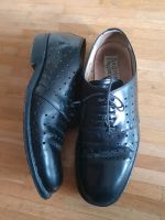 Gr 41 - 42 schwarze Lederschuhe München - Pasing-Obermenzing Vorschau