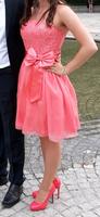Korallfarbenes Cocktailkleid Baden-Württemberg - Ehningen Vorschau