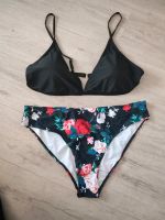 NEU SHEIN Bikini 4XL 52/54 Blumen schwarz Lübeck - St. Gertrud Vorschau