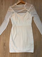 Kleid weiß Gr.36 S Shein weiß figurbetont Sachsen-Anhalt - Weißenfels Vorschau