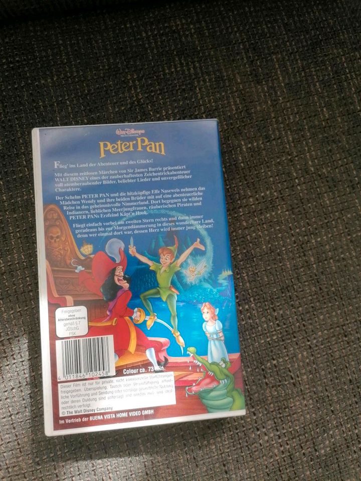 VHS  Peter Pan von Walt Disney in Jettingen