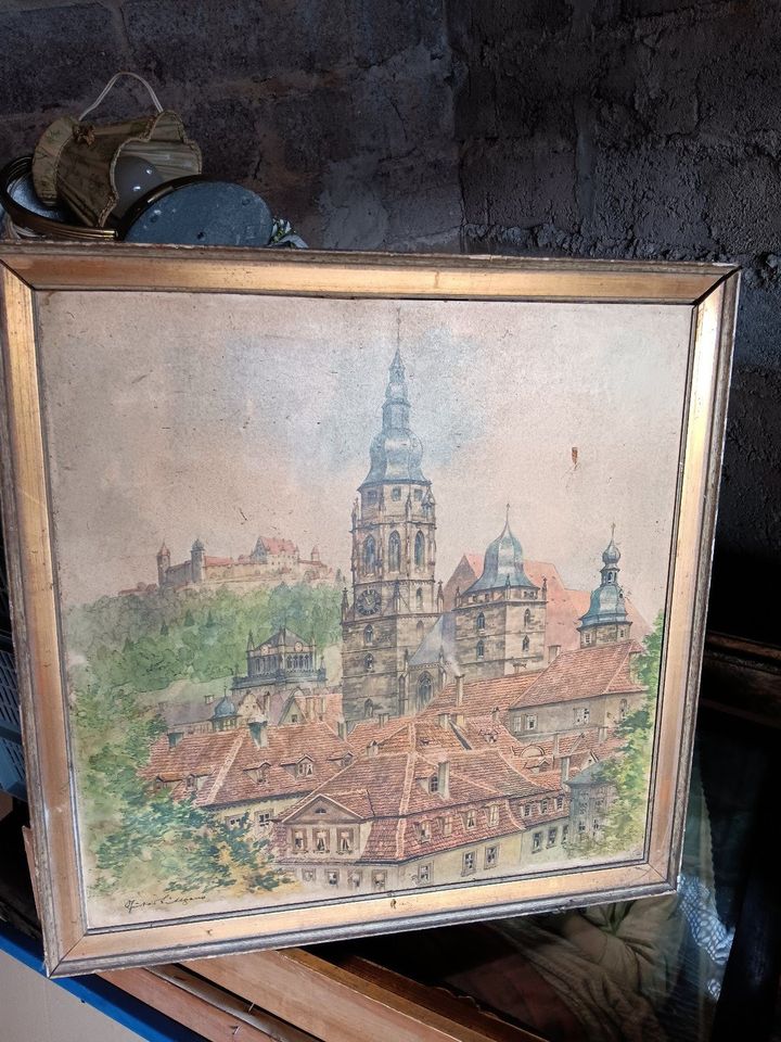 ⚠️❌❌ Alte Gemälde Bilder verschiedener Künstler❌❌⚠️ in Bad Soden-Salmünster
