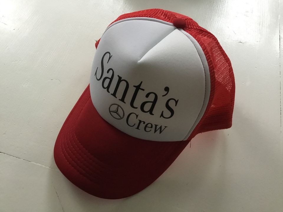 NEU Mercedes Santas Crew Baseball Cap Sammler Mütze Weihnachten in Pulheim