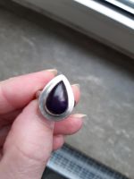 Ring aus Sterlingsilber mit Amethyst 80er vintage Niedersachsen - Göttingen Vorschau