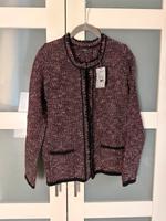 Tweed Cardigan Blazer NP 140€ Brax Gr 38 neu rot schwarz Jäckchen Hamburg - Wandsbek Vorschau