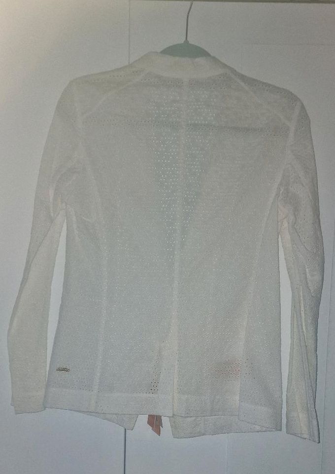 Damen Sommer Jacket Blazer .gr 38 weiss in Bad Urach