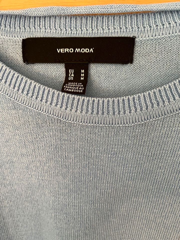 Vero Moda Pulli hellblau kurzarm in Hauzenberg