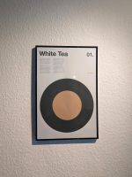 Minimalistisches White Tea Poster in schwarzem Rahmen Sachsen-Anhalt - Magdeburg Vorschau