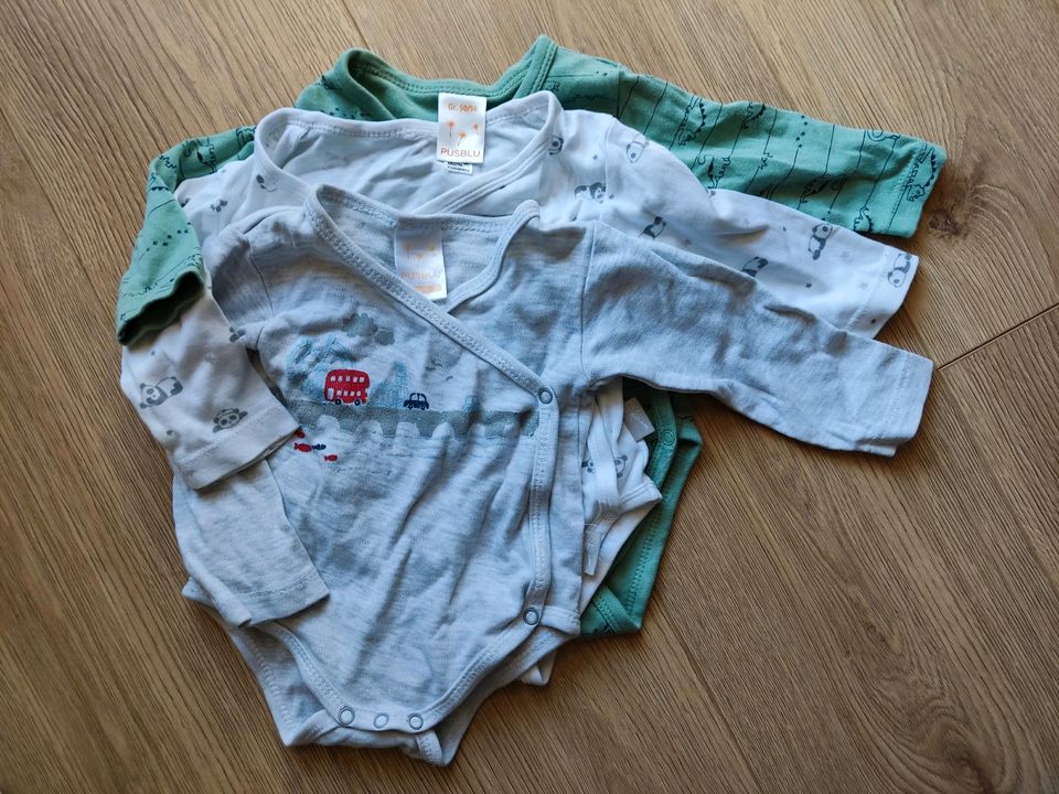 Baby Erstling Bodys von H&M, DM,C&A 50-56 in Obertshausen