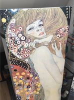 IKEA Leinwandbild Gustav Klimt Wasserschlangen II 140x56cm Hessen - Bad Homburg Vorschau