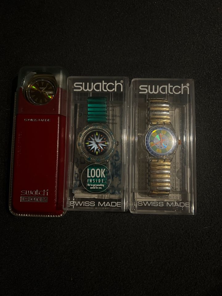 Swatch Uhren original verpackt je 30€ in Tönisvorst