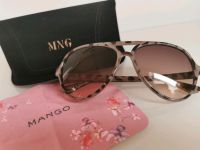 Sonnenbrille Mango Leo Print braun grau Etui schwarz Samt gold Niedersachsen - Oldenburg Vorschau