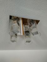 Deckenlampe mit Glasschirmen, Halogen Leuchtmittel Thüringen - Rudolstadt Vorschau
