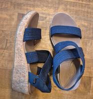 Skechers Arch Fit Beverlee - Love Stays Damen Sandalette 38 blau Nordrhein-Westfalen - Rheda-Wiedenbrück Vorschau