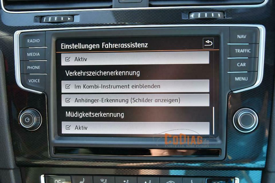 Verkehrszeichenerkennung Lane-Assist • VW Seat Skoda Audi Coding in Worms