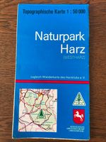 Wanderkarte Topographische Karte Naturpark Harz 1:50 000 Niedersachsen - Cuxhaven Vorschau