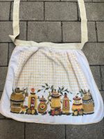 Vintage Küchen Schürze Frottee gelb Dekor 70er Nordrhein-Westfalen - Leverkusen Vorschau