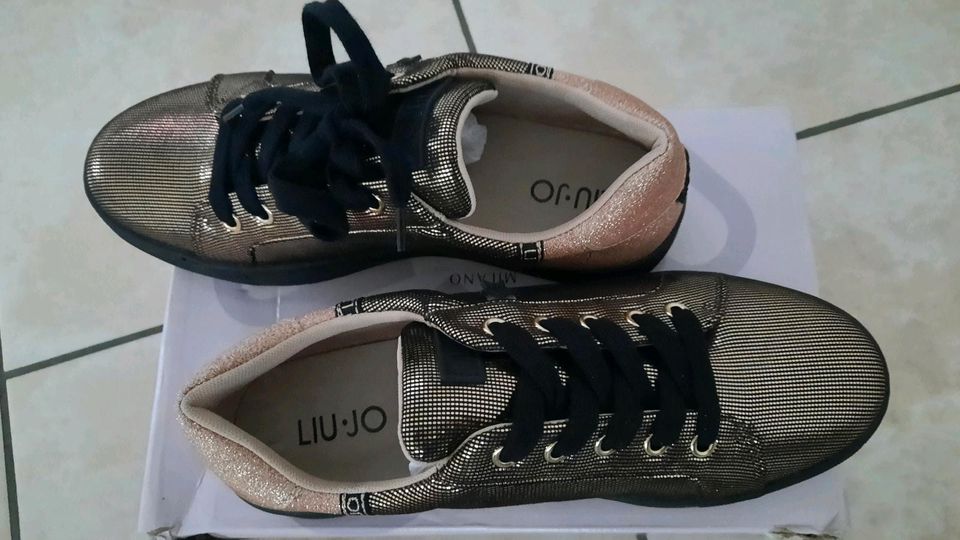 Liu Jo Sneaker neu rosegold Glitzer in Hamm