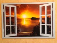 Wandbild Sonnenuntergang Fenster Mitte - Wedding Vorschau