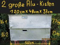 2 riesige Alu Kisten - 120cm * 48,5cm * 37cm hoch Niedersachsen - Lemgow Vorschau