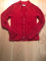 Biete eine rote tomatenrot Strickjacke Muster More & More Gr M München - Altstadt-Lehel Vorschau